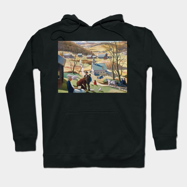 Paul Sample, Painter of the American Scene: Hood Museum of Art, Dartmouth College, June 4-August 28, 1988 Hoodie by QualityArtFirst